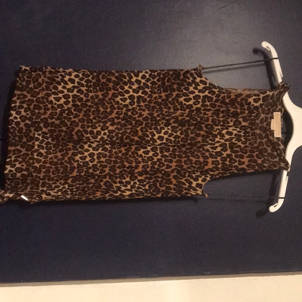 Cheetah print tunic Michael Kors